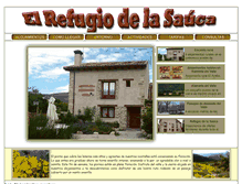 Tablet Screenshot of elrefugiodelasauca.es