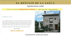 Desktop Screenshot of elrefugiodelasauca.eu